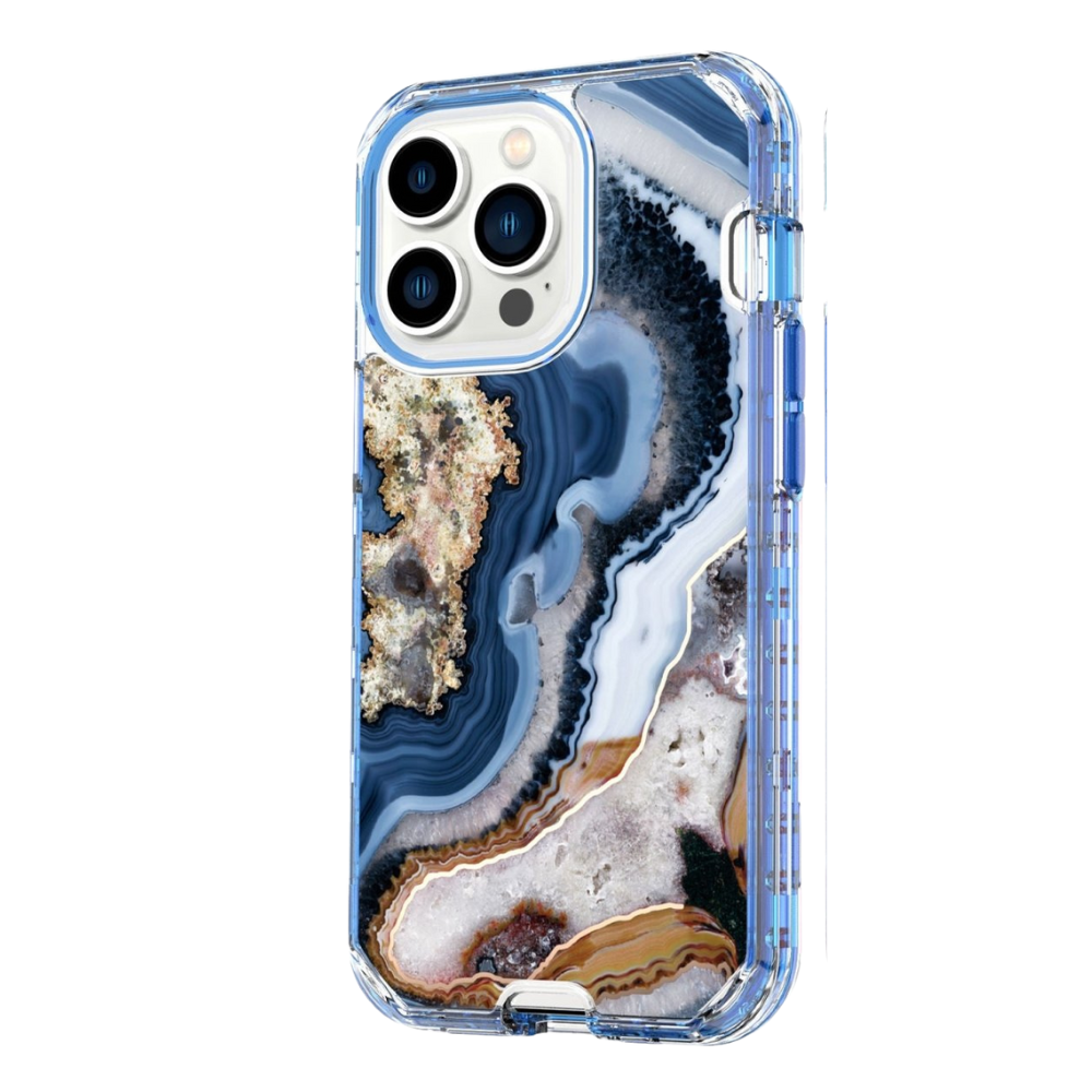 Castra Marble Pattern Soft Silicone iPhone Case For Series 11,12