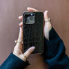 Abduco Genuine Leather iPhone Case Crocodile - Astra Cases