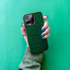 Abduco Genuine Leather iPhone Case Crocodile - Astra Cases
