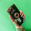Aere Luxury Plated iPhone Case With Ring For Series 14 and 15 - Astra Cases