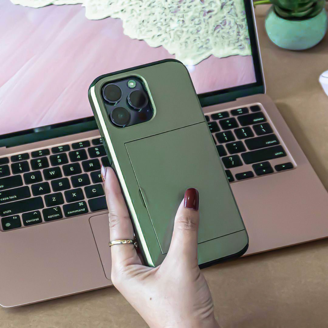 Depereo Military Grade Slide Wallet Case For iPhone With Card Slot - Astra Cases