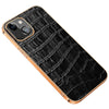Abduco Genuine Leather iPhone Case Crocodile - Astra Cases