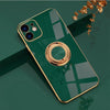 Aere Luxury Plated iPhone Case With Ring For Series 14 - Astra Cases