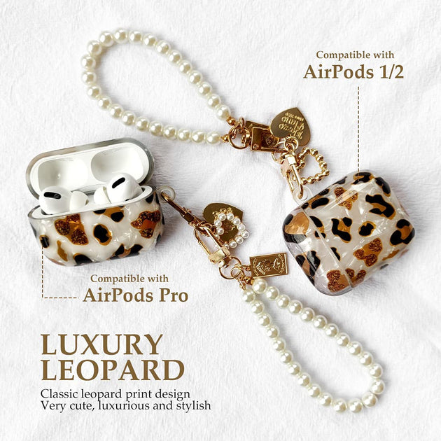 Designer AirPods Cases -Gift Apple Keychain Luxury