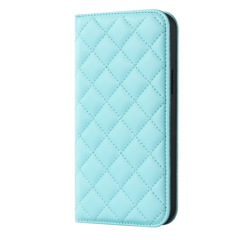 Dilectus MagSafe Leather Case with Kickstand and Card Slot - Astra Cases
