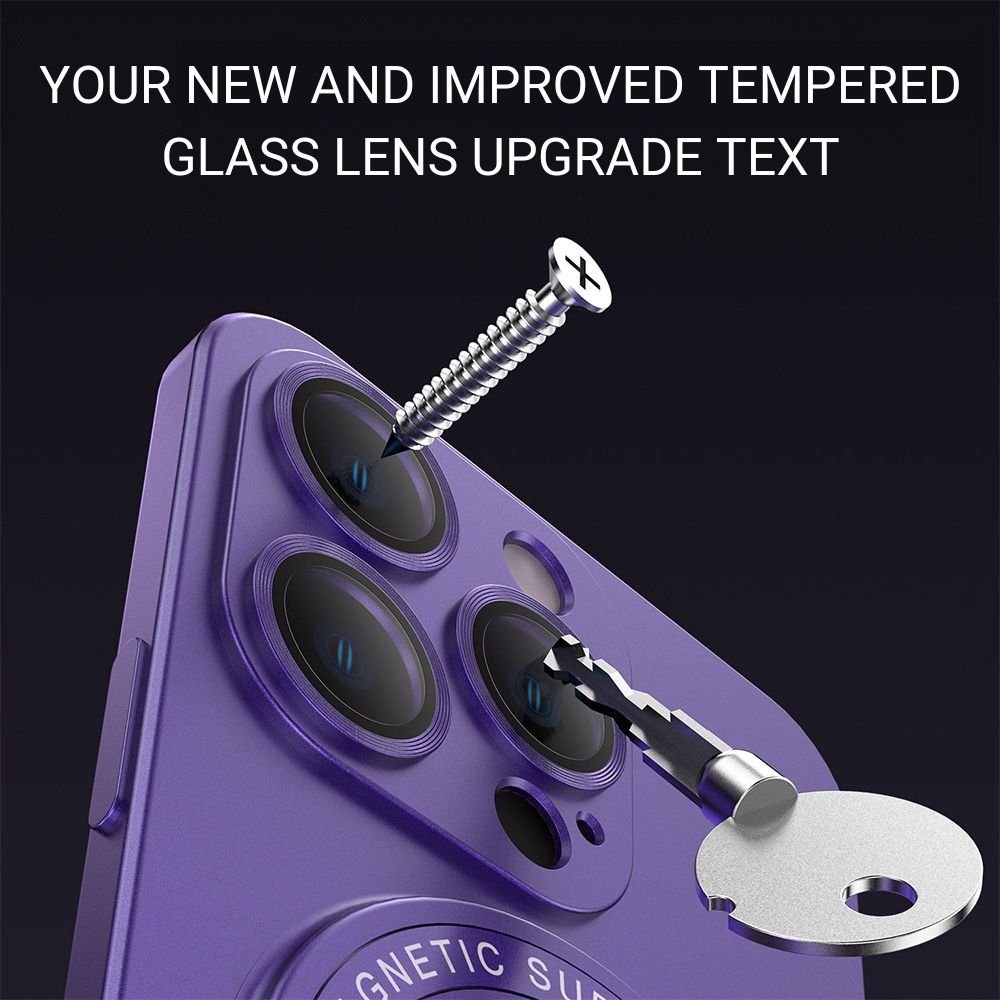 Mira Luxury Magnetic Case With Camera Lens Protector - Astra Cases