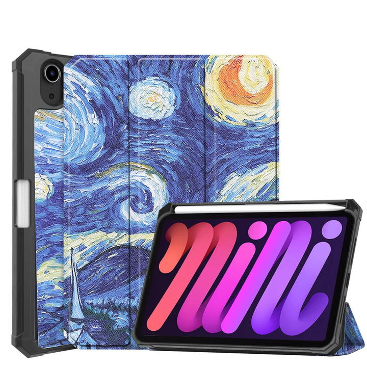 Habeo Tri-Fold Shockproof Leather iPad Case