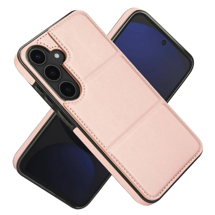 Filia Magnetic Flip Leather Case For Galaxy S Series