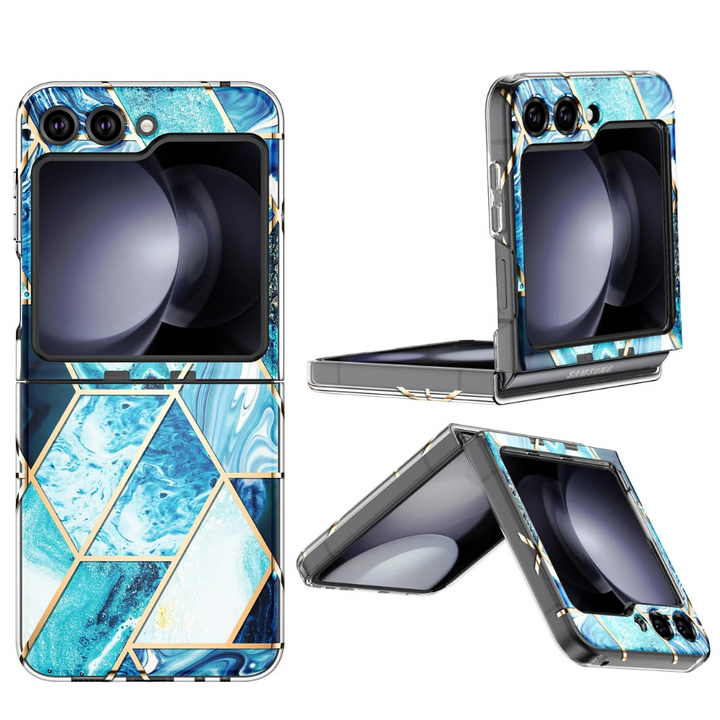 Gravis Plated Silicone Shockproof Case For Galaxy Z Flip