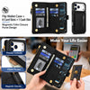 Diluo RFID Magnetic Detachable Wallet iPhone Case