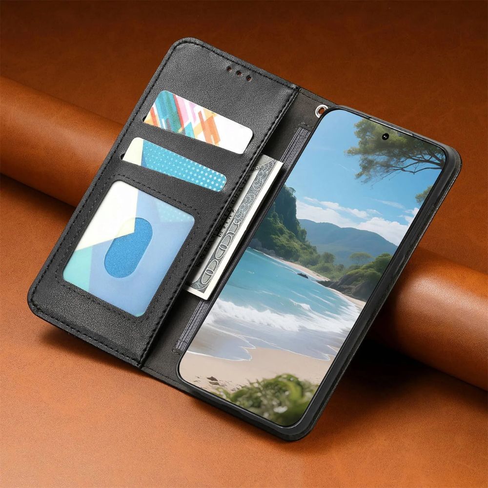 Civis Leather Wallet Flip iPhone Case - Astra Cases