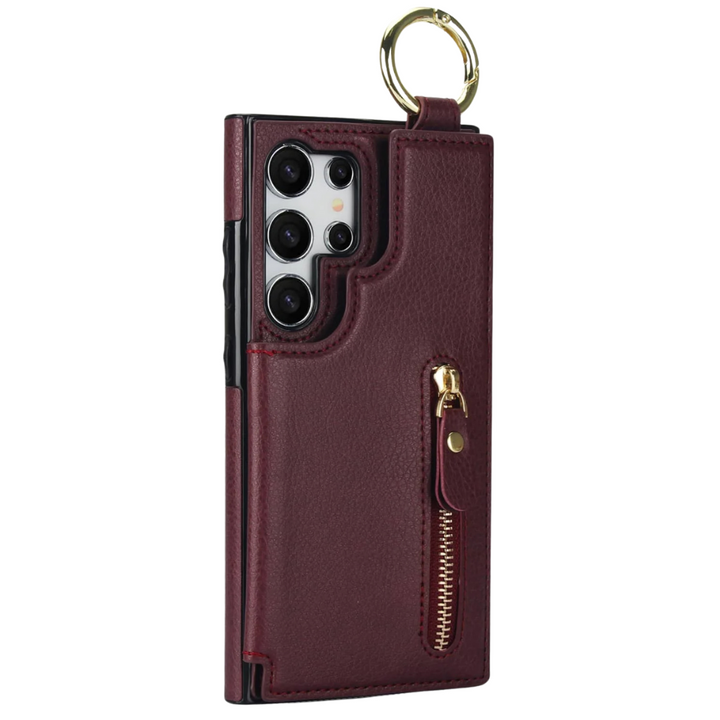 Defigo Magnetic Wallet Leather Case For Galaxy S Series
