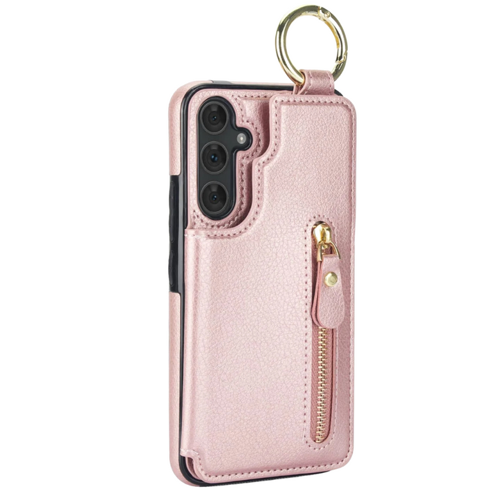 Degero Magnetic Wallet Leather Case For Galaxy A Series
