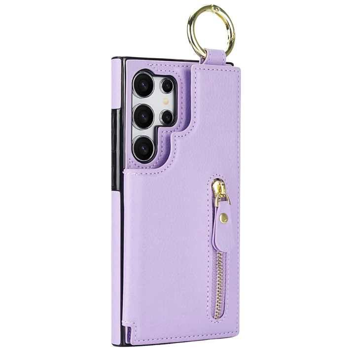 Defigo Magnetic Wallet Leather Case For Galaxy S Series