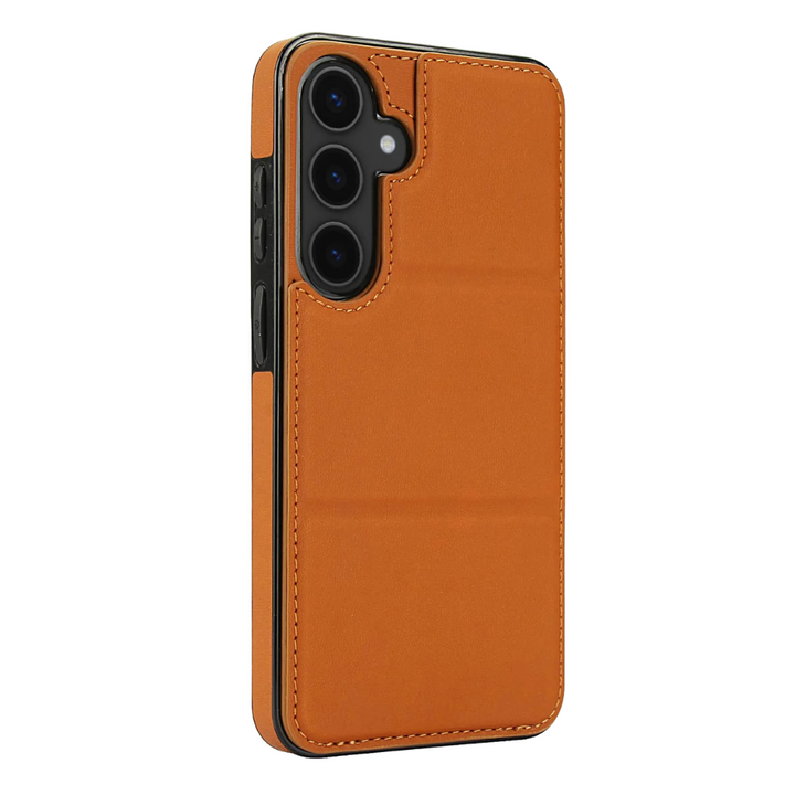 Filia Magnetic Flip Leather Case For Galaxy S Series