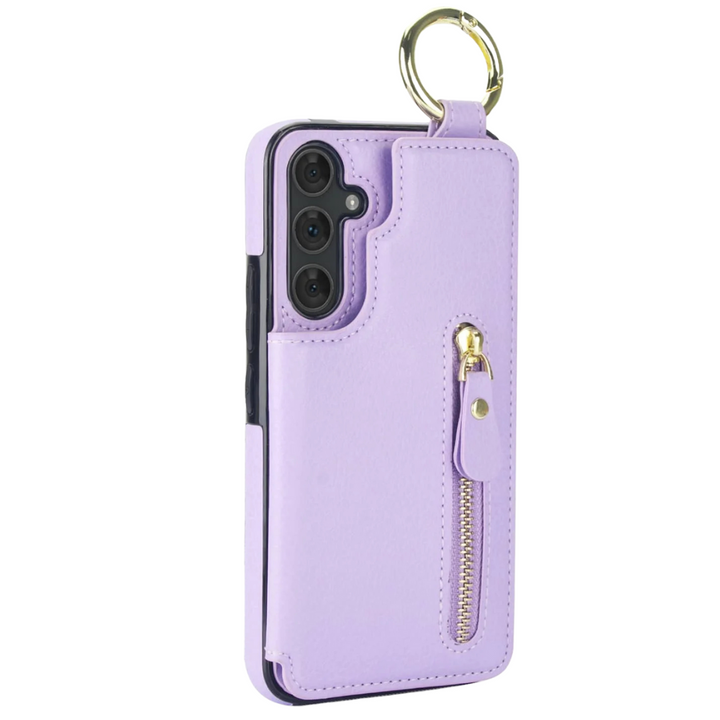 Degero Magnetic Wallet Leather Case For Galaxy A Series
