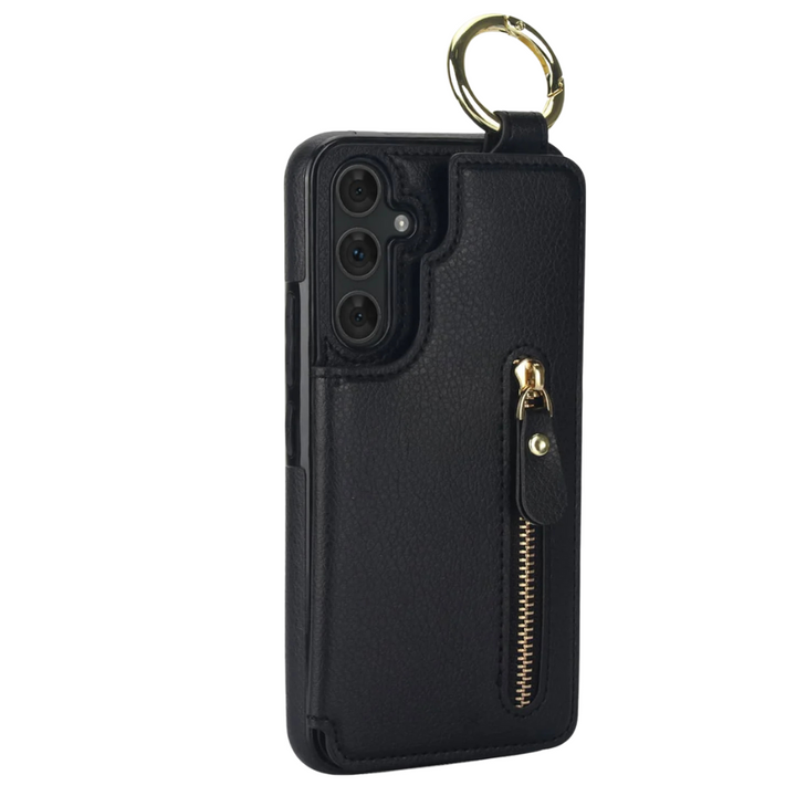 Degero Magnetic Wallet Leather Case For Galaxy A Series