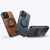 Capio Leather iPhone Case With Built-in Kickstand