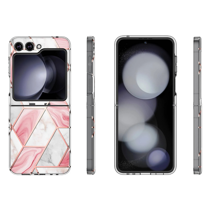 Gravis Plated Silicone Shockproof Case For Galaxy Z Flip