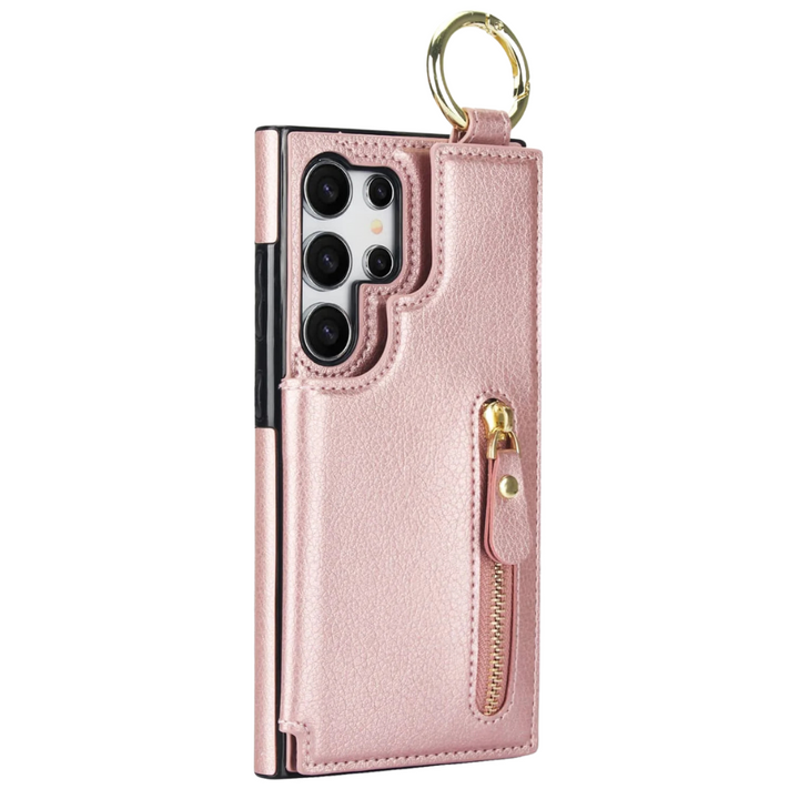 Defigo Magnetic Wallet Leather Case For Galaxy S Series