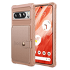 Abeo Shockproof Leather Wallet Case For Google Pixel