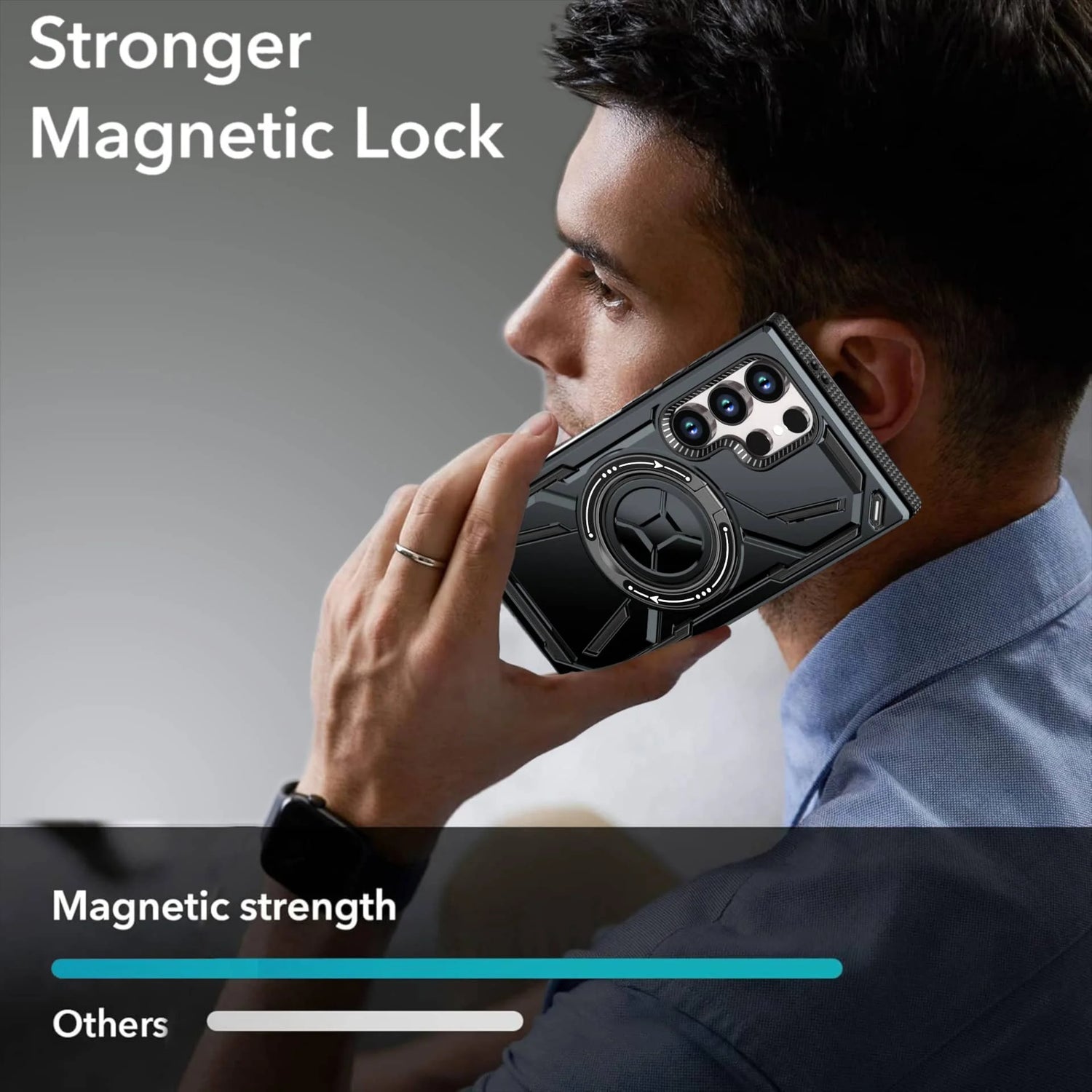 Leonis Shockproof Galaxy Case With Kickstand - Astra Cases