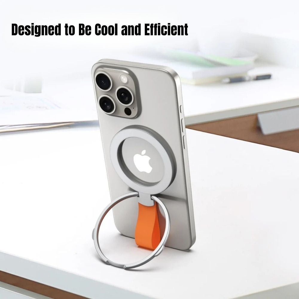 Fodio Magnetic Phone Grip & Kickstand With Silicone Strap - Astra Cases