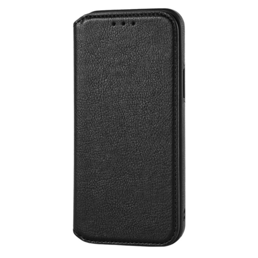 Flatus Leather Flip Wallet iPhone Case