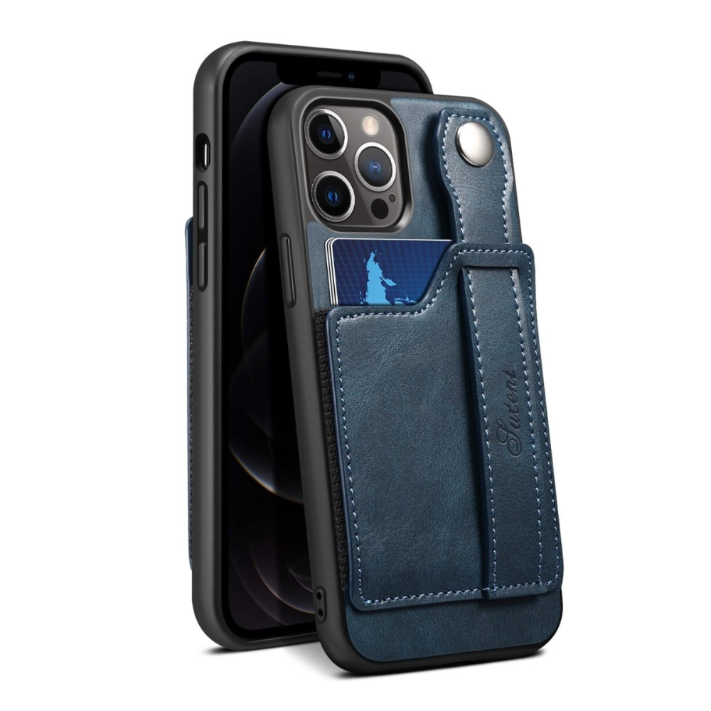 IPhone Wallet Case With Strap Leather Iphone Case With Card Holder