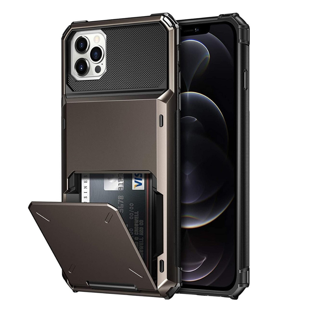 Orbit Shockproof iPhone Wallet Case For X, 11 & 12 Series - Astra Cases