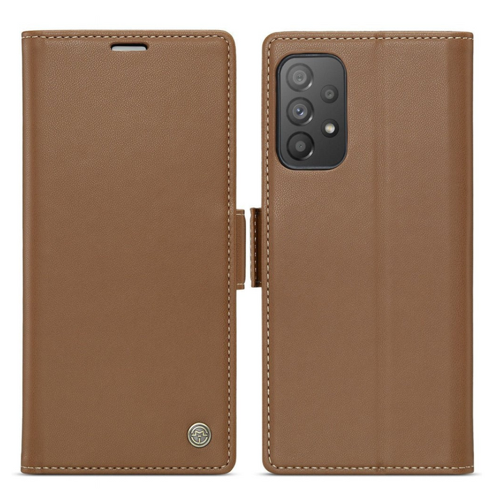 Paris Leather Magnetic Galaxy Case With Card Slots