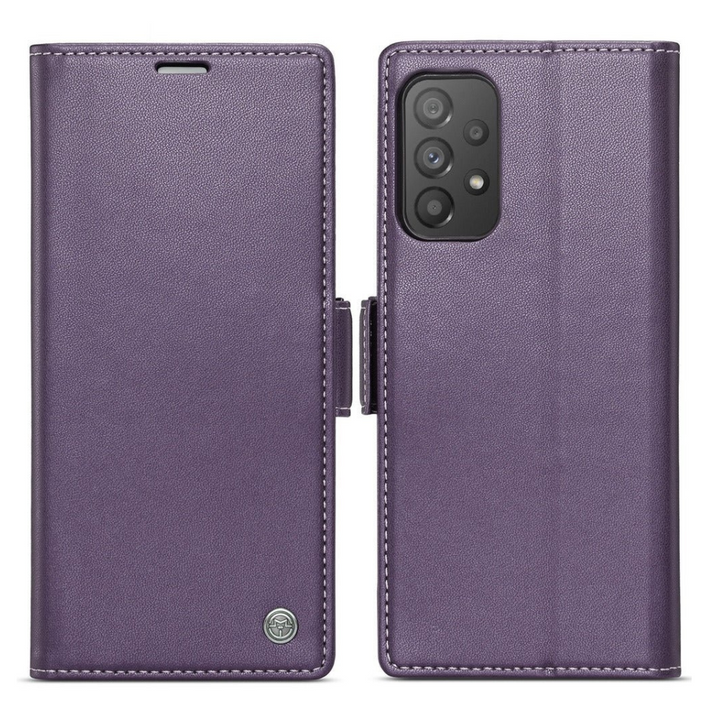 Paris Leather Magnetic Galaxy Case With Card Slots