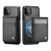 Pereo Magnetic Leather Wallet iPhone Case With Detachable Card Holder