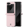 Quare Leather Case For Galaxy Z Flip