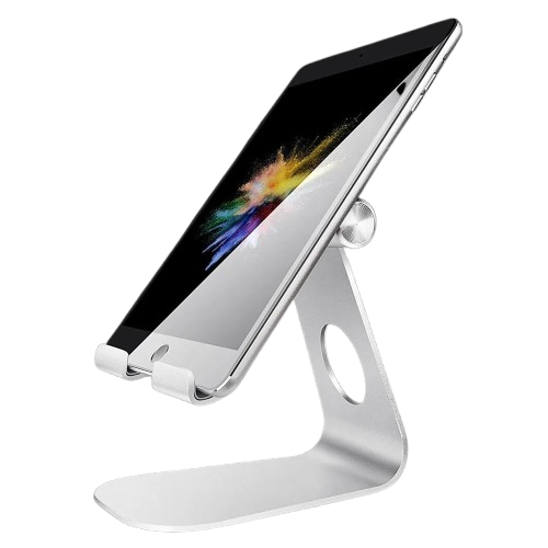 Adjustable Aluminum iPad Stand