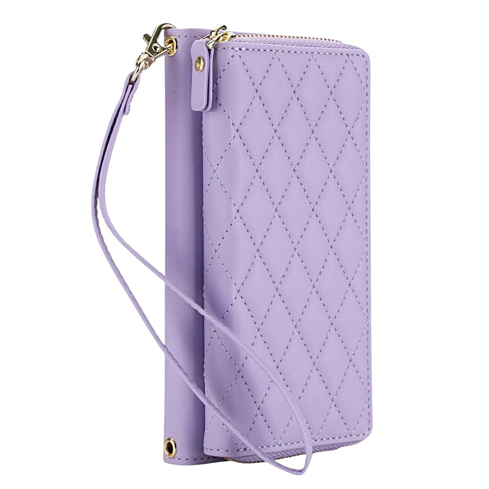 Aeneus Quilted Leather Wallet Case for Google Pixel - Astra Cases