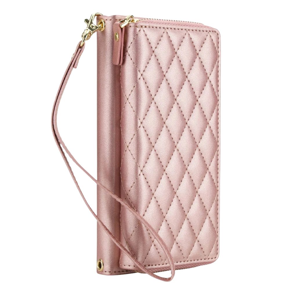 Aeneus Quilted Leather Wallet Case for Google Pixel - Astra Cases