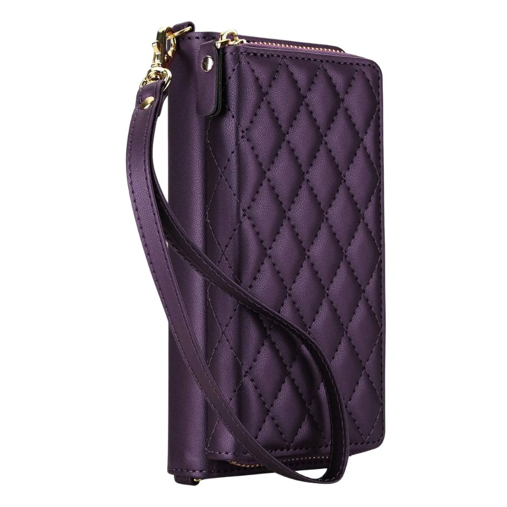Aeternus Quilted Leather Wallet Case for Galaxy Z Fold - Astra Cases