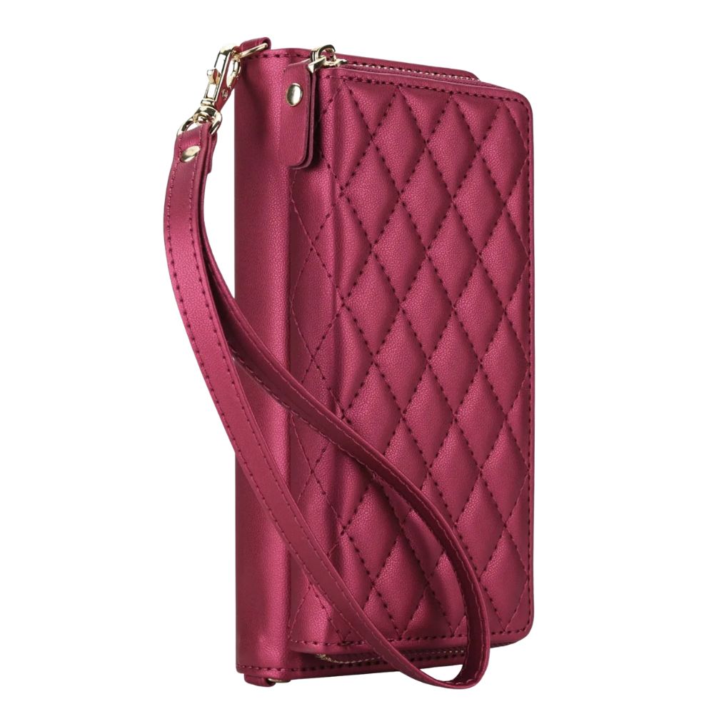 Aeternus Quilted Leather Wallet Case for Galaxy Z Fold - Astra Cases
