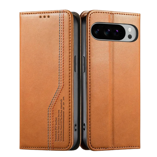Ceno Leather Wallet Flip Case For Google Pixel
