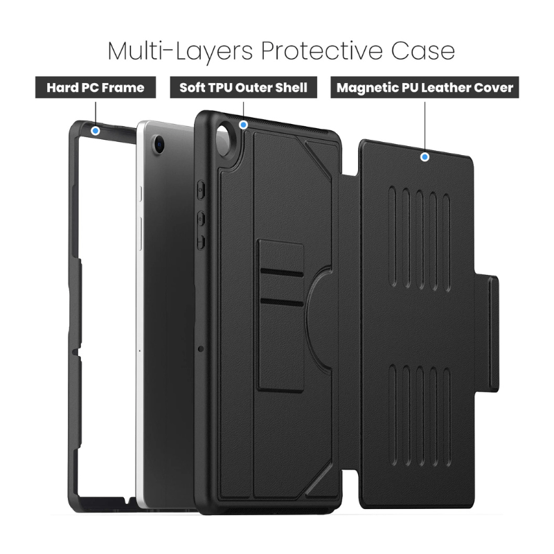 Callide Ultra-Thin Protective Galaxy Tab Case With Magnetic Stand For A9 Series - Astra Cases