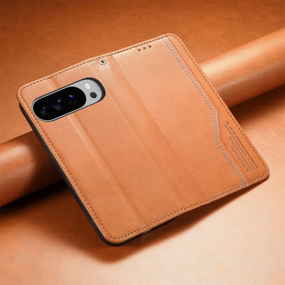 Ceno Leather Wallet Flip Case For Google Pixel - Astra Cases