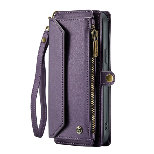 Cervus RFID Blocking Wallet Case With Crossbody Strap And Lanyard