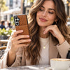 Cibo Leather Wallet Case For Galaxy A Series With Card Holder