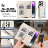 Detineo RFID Magnetic Detachable Wallet iPhone Case