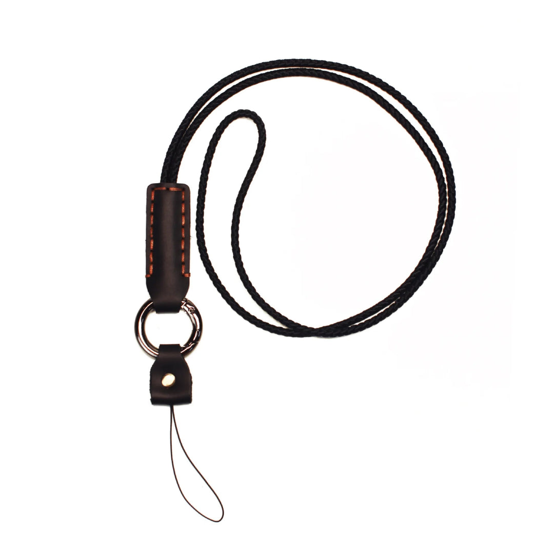 Eatenus Leather And Nylon Lanyard For Phone And AirPods - Astra Cases