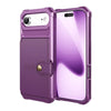 Echo Luxury Leather Wallet Case For iPhone Series 14-17