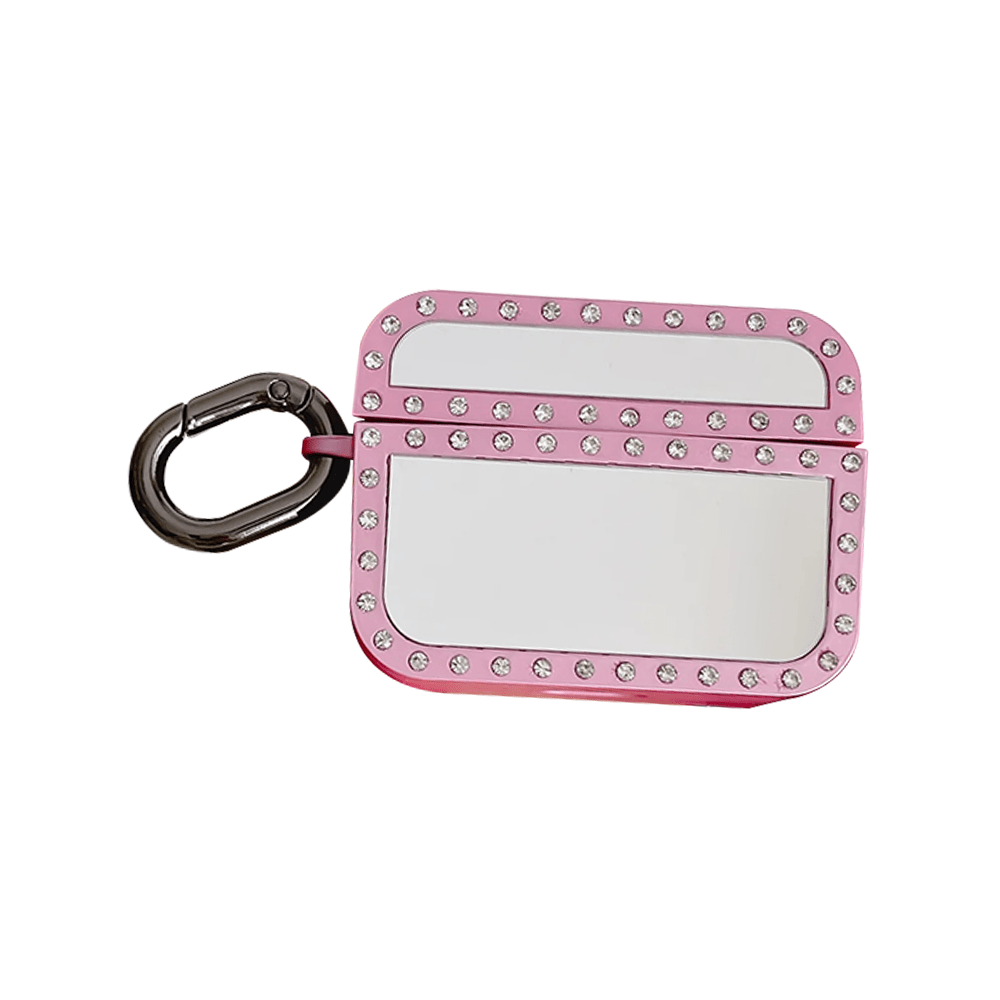 Egeo Glitter Rhinestone Mirror AirPods Case - Astra Cases