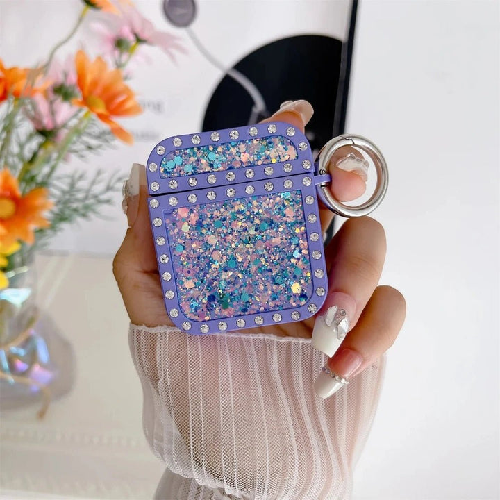 Emoveo Glitter Rhinestone AirPods Case - Astra Cases