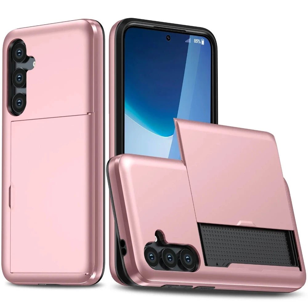 Evito Military Grade Slide Wallet Galaxy Case With Card Slot - Astra Cases